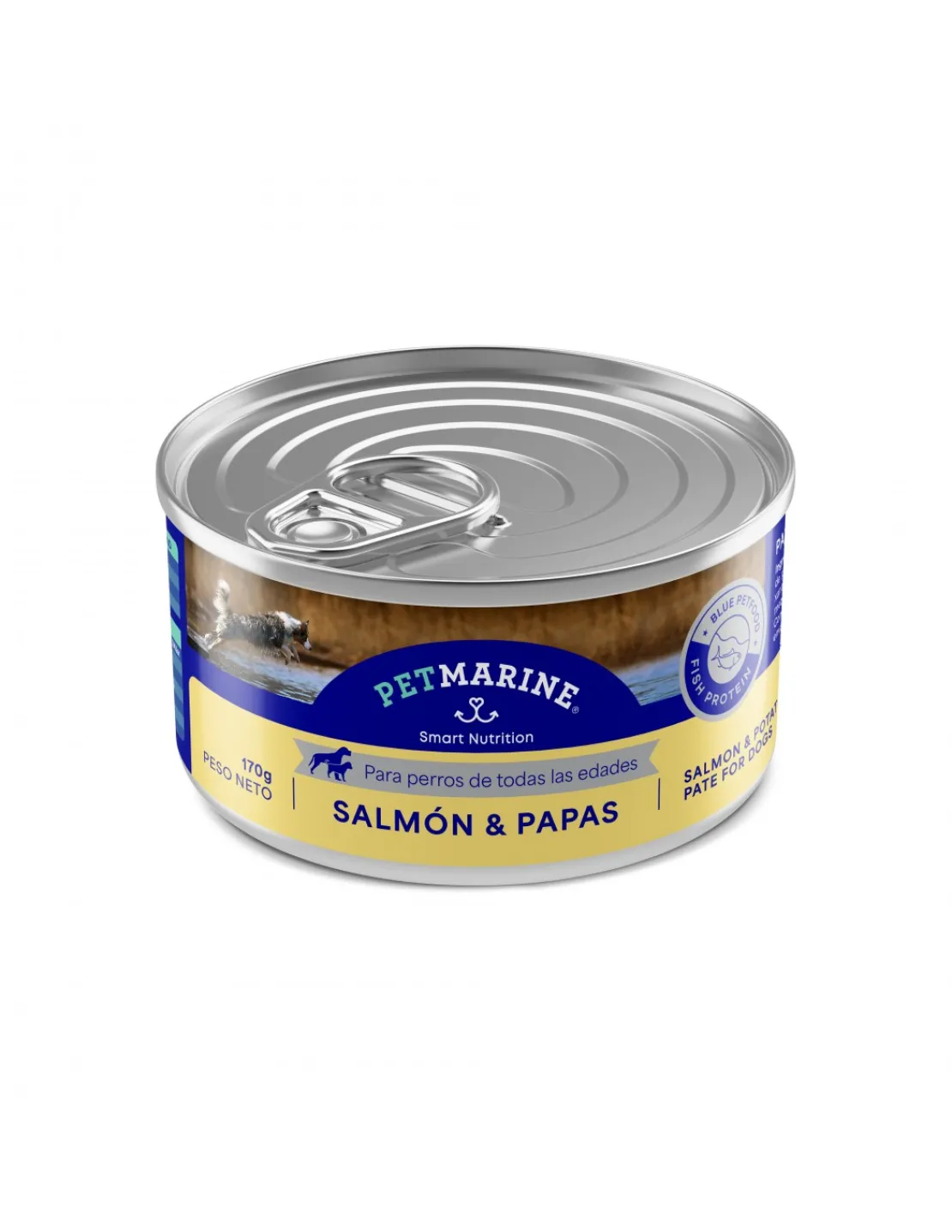 Perro Lata Salmon & Papas 170 grs.*Pet Marine Discount
