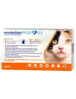 Plus Gato 2,5 a 5 kg.*Revolution Online