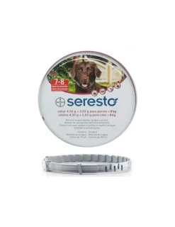 Collar Antiparasitario Mas de 8 Kg.*Seresto Outlet