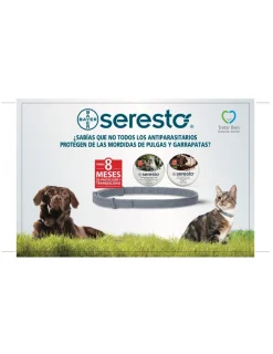 Collar Antiparasitario Mas de 8 Kg.*Seresto Outlet