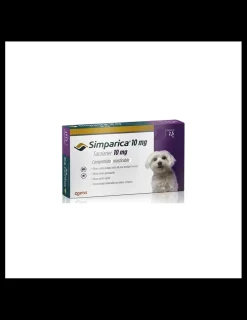 10 mg 2,5 a 5 kg. 1 comprimido*Simparica New