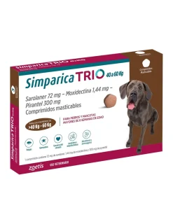 Trio 40 a 60 kg. 3 comprimidos*Simparica New