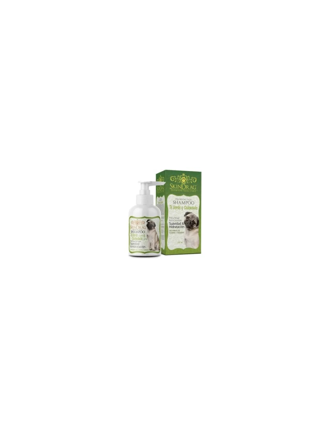 Skindrag Shampoo Te Verde y Calendula 250 ml.*Drag Pharma Discount