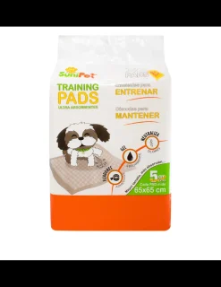 Sunipads Training Pads 65 x 65 Sabanilla Pañal 35 unidades.*Sunipet Online