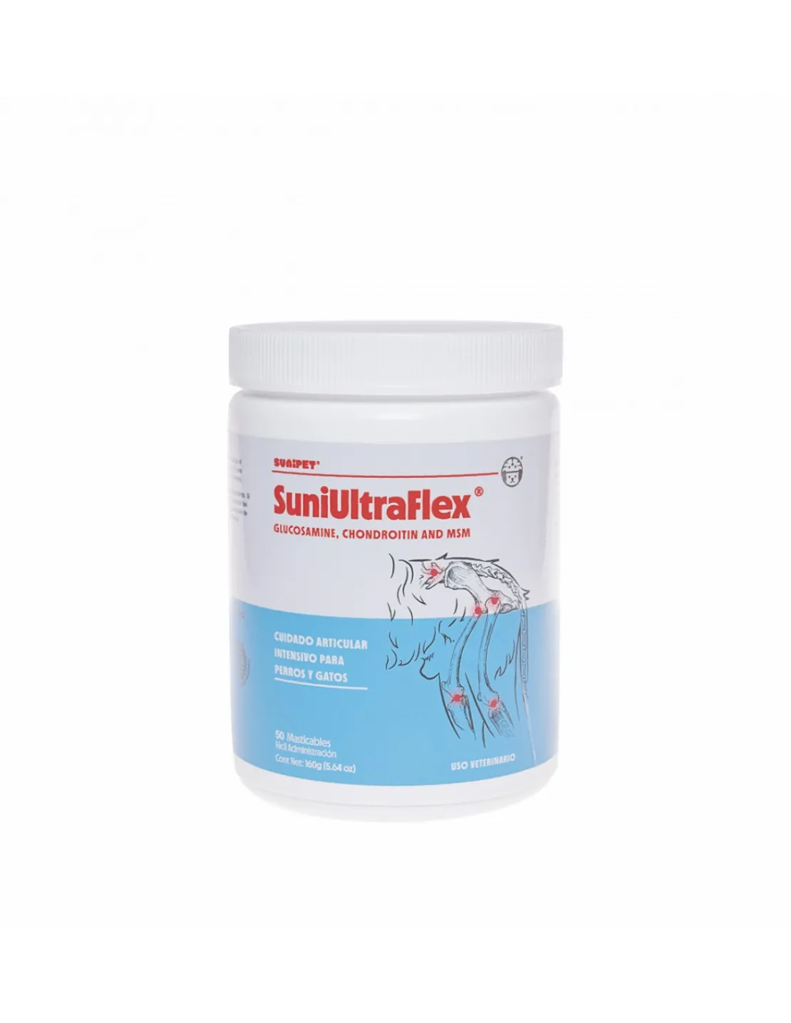SuniUltraFlex Cuidado Articular Intensivo 160 grs.*Sunipet New