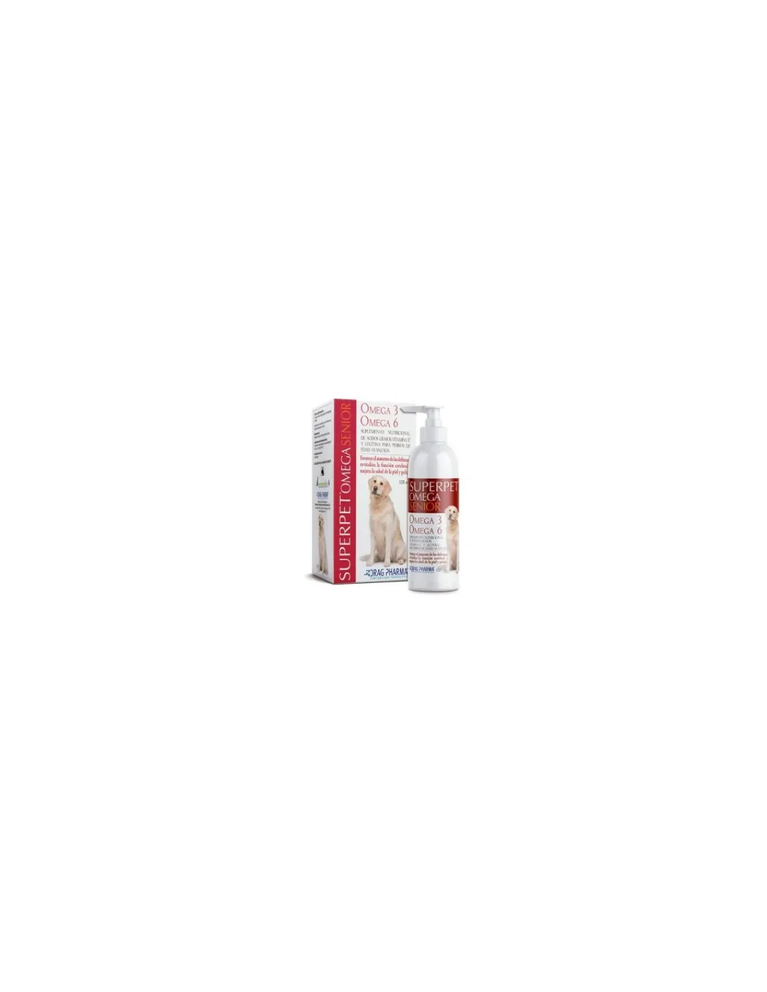 Superpet Omega 3 y 6 Senior 125 ml*Drag Pharma Clearance