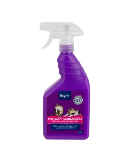 Pulgas y Garrapatas Insecticida Para Ambientes 500 ml.*Traper Hot