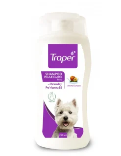 Shampoo Pelaje Claro Perros 260 ml.*Traper Fashion