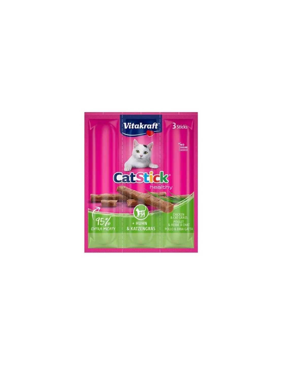 Cat Stick Pollo y Hierba Gatera*Vitakraft Sale