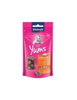 Yums Pollo y Hierba Gatera 40 grs.*Vitakraft Hot