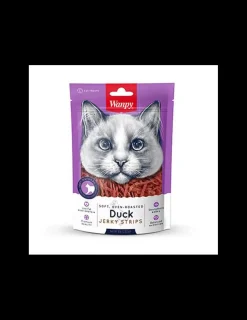 Jerky Strips Duck Gato 80 grs.*Wanpy Online